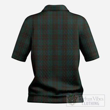 Dublin County Ireland Tartan Women’s Polo Sweater Top