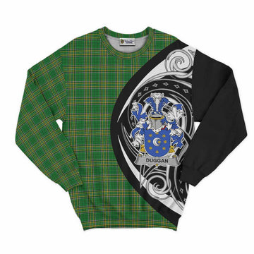 Duggan Irish Clan Sweatshirt Celtic Circle Style Unisex - Tartan Vibes Clothing