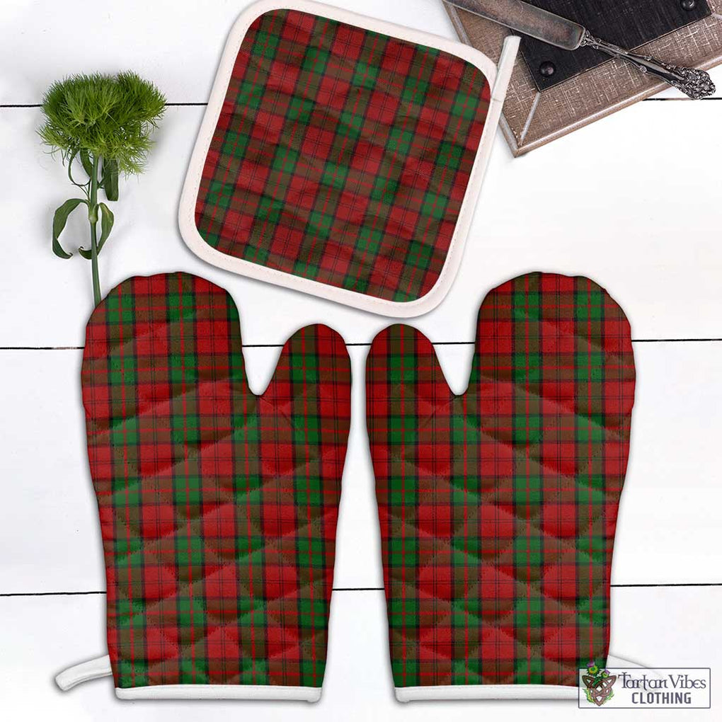 Dunbar Tartan Combo Oven Mitt & Pot-Holder Combo 1 Oven Mitt & 1 Pot-Holder White - Tartan Vibes Clothing