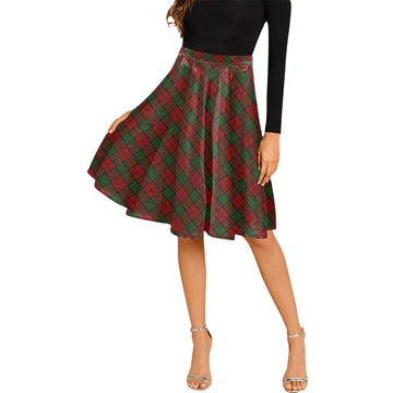 Dunbar Tartan Melete Pleated Midi Skirt