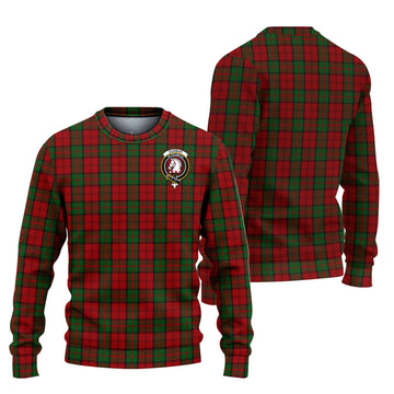 Dunbar Tartan Knitted Sweater with Family Crest Unisex - Tartanvibesclothing