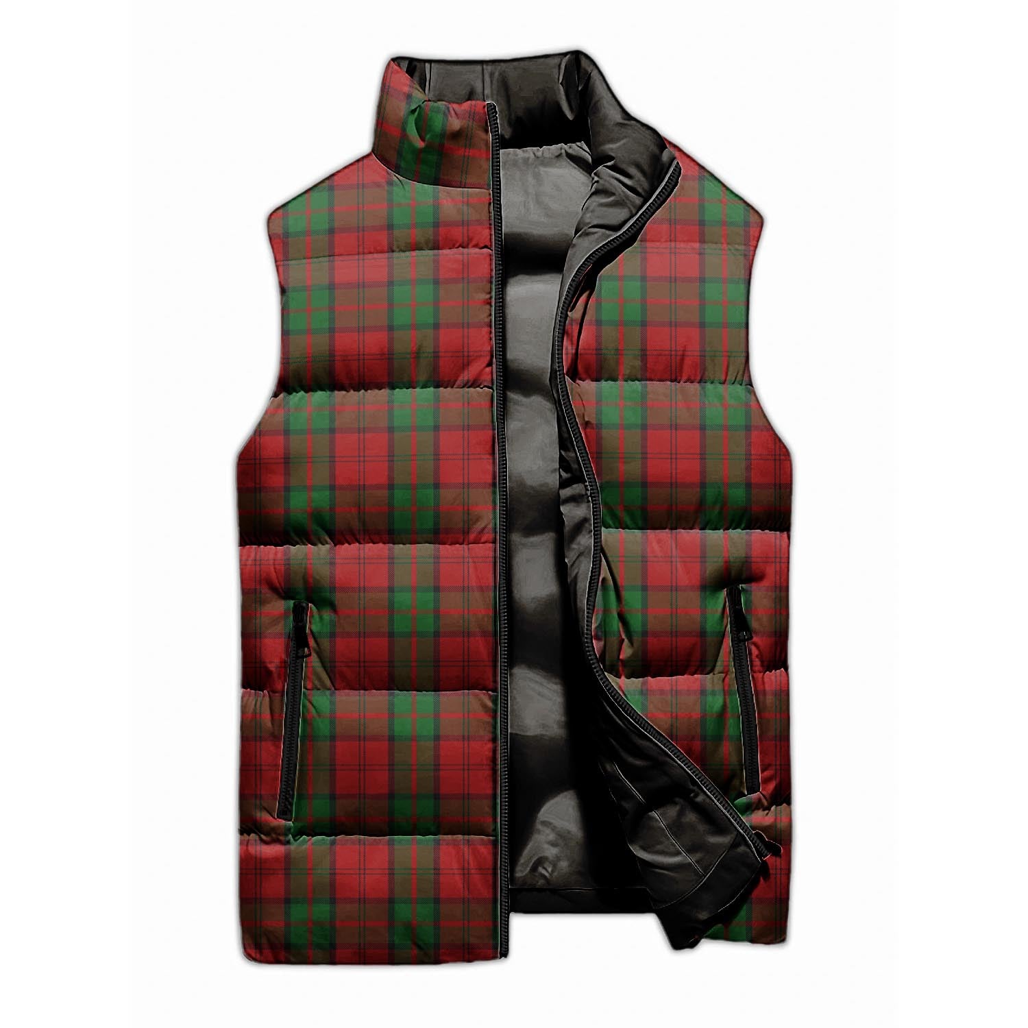 Dunbar Tartan Sleeveless Puffer Jacket - Tartanvibesclothing