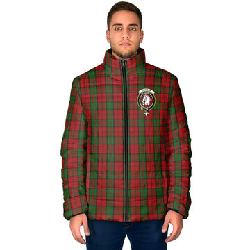 Dunbar Tartan Padded Jacket with Family Crest