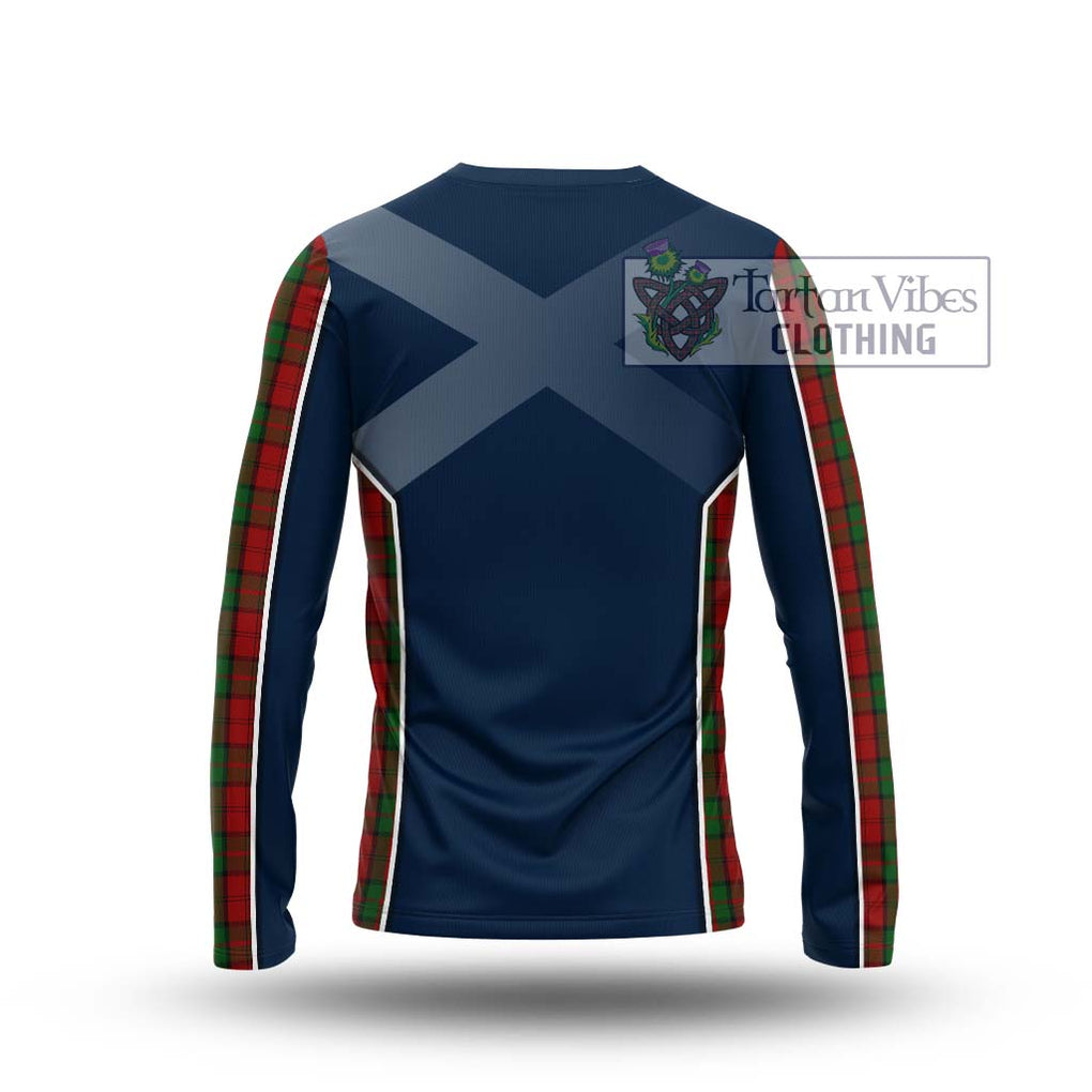 Dunbar Tartan Long Sleeve T-Shirt with Family Crest and Lion Rampant Vibes Sport Style - Tartan Vibes Clothing