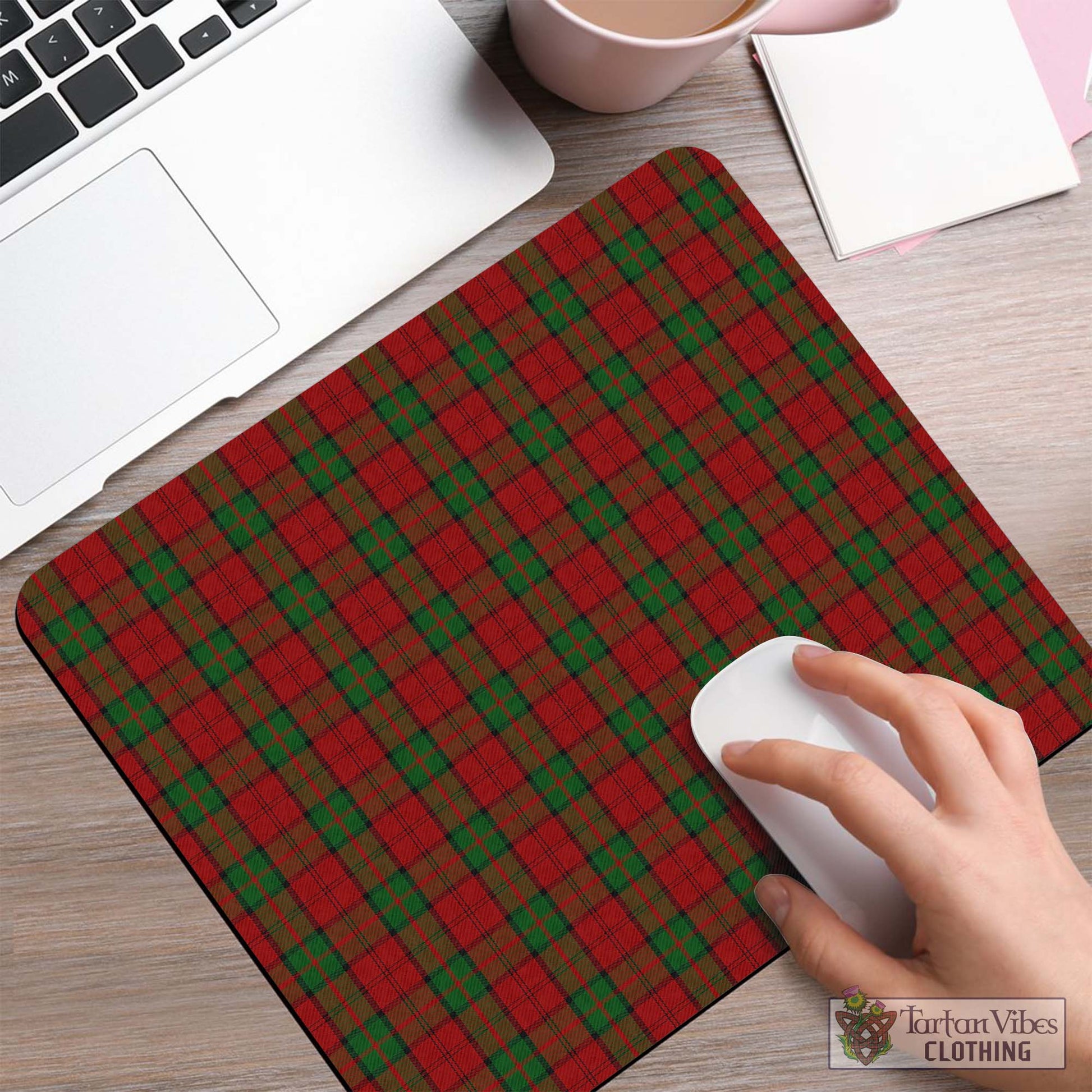 Tartan Vibes Clothing Dunbar Tartan Mouse Pad