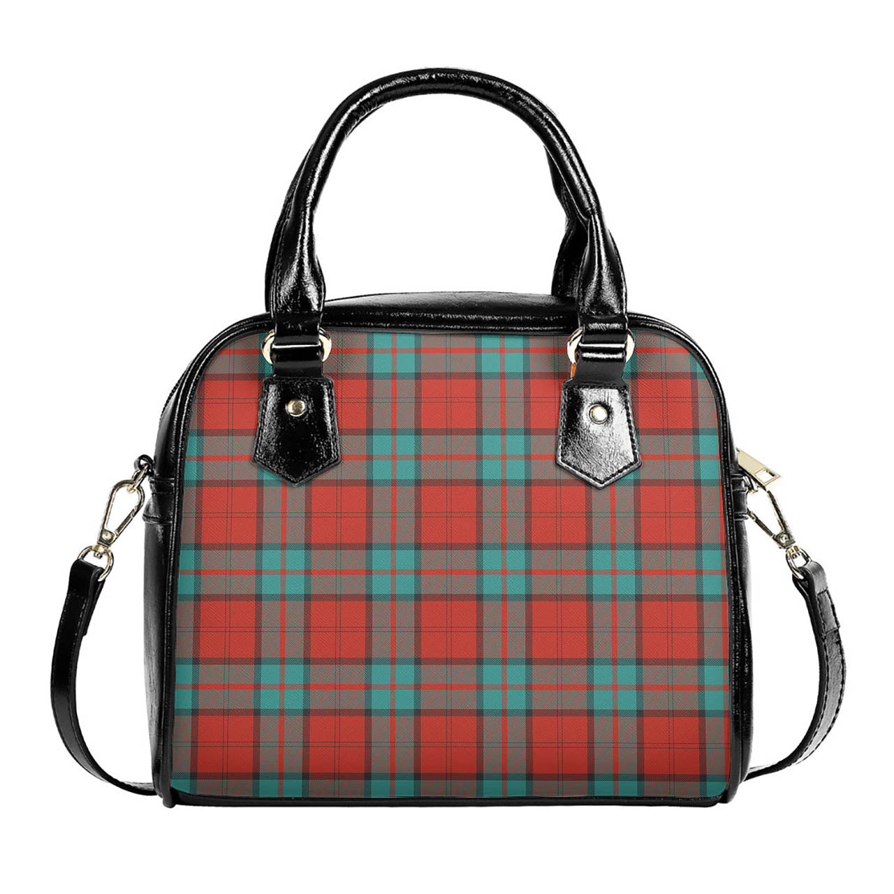 Dunbar Ancient Tartan Shoulder Handbags One Size 6*25*22 cm - Tartanvibesclothing