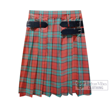 Dunbar Ancient Tartan Men's Pleated Skirt - Fashion Casual Retro Scottish Kilt Style