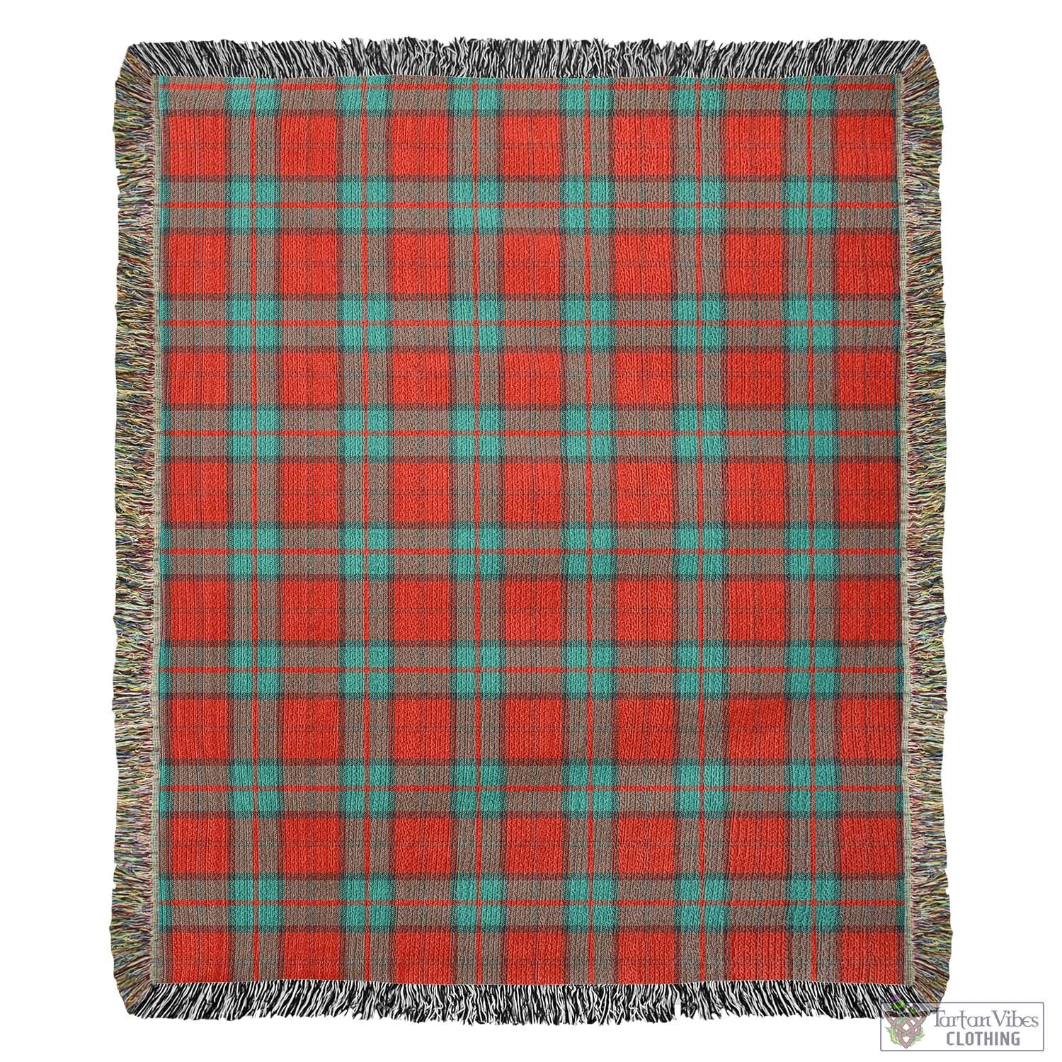 Tartan Vibes Clothing Dunbar Ancient Tartan Woven Blanket