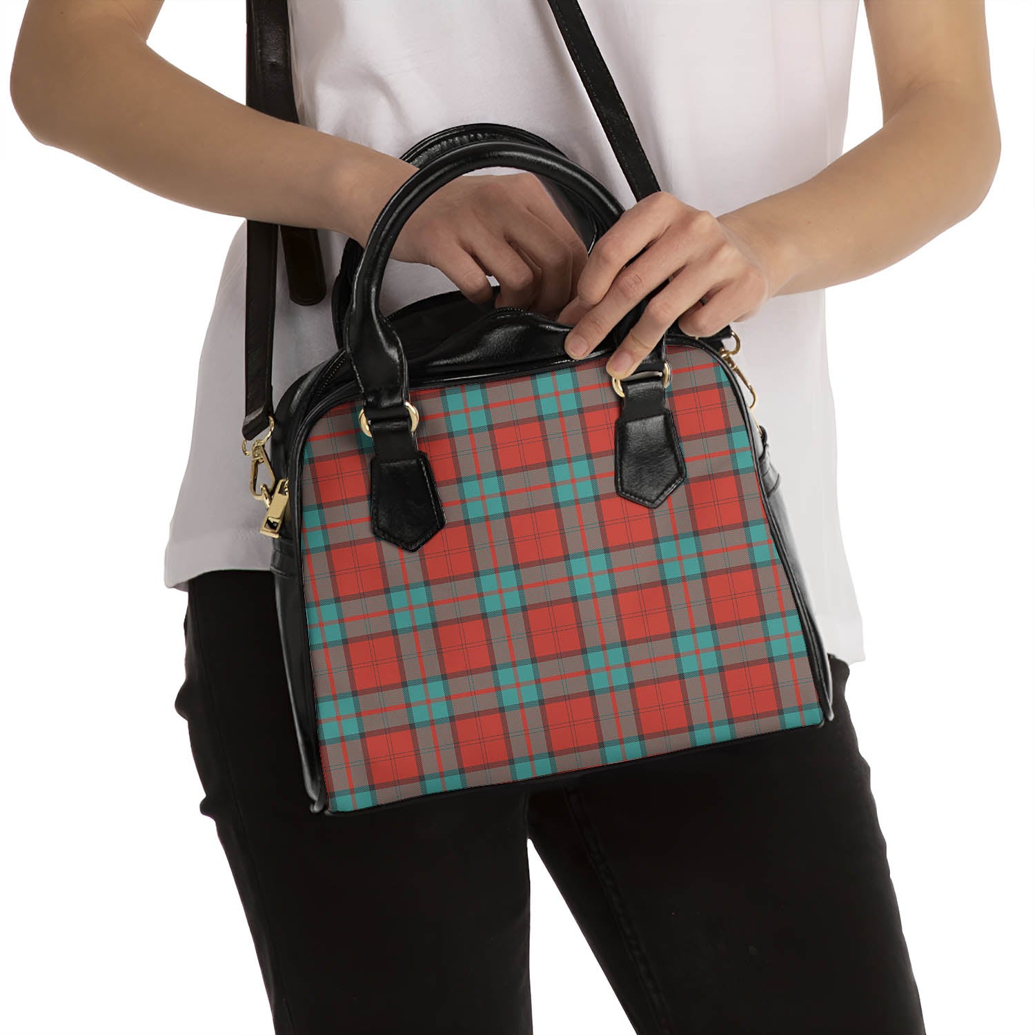 Dunbar Ancient Tartan Shoulder Handbags - Tartanvibesclothing