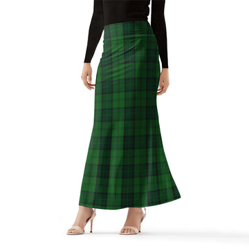 Dunbar Hunting Tartan Womens Full Length Skirt