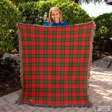Dunbar Modern Tartan Woven Blanket