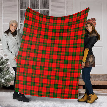 Dunbar Modern Tartan Blanket