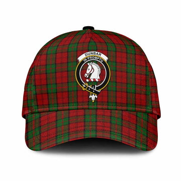 Dunbar Tartan Classic Cap with Family Crest