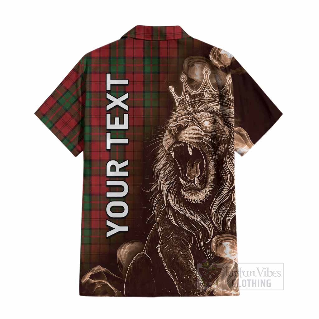 Dunbar Tartan Cotton Hawaiian Shirt Roaring Lion Heritage