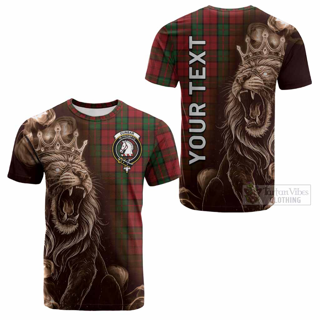 Dunbar Tartan Cotton T-shirt Roaring Lion Heritage