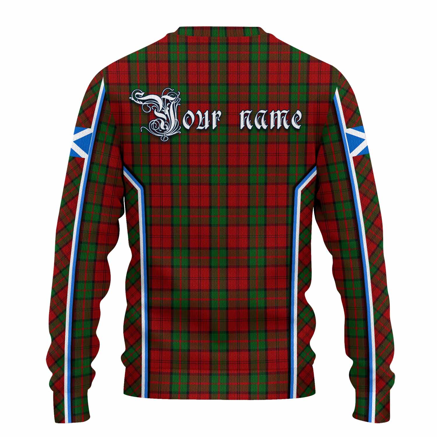 Dunbar Tartan Crest Knitted Sweater Scotland Coat of Arm Flag Style - Tartan Vibes Clothing