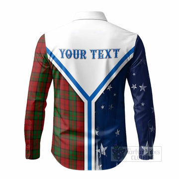 Dunbar Tartan Crest Long Sleeve Button Shirts Scottish-American Heritage