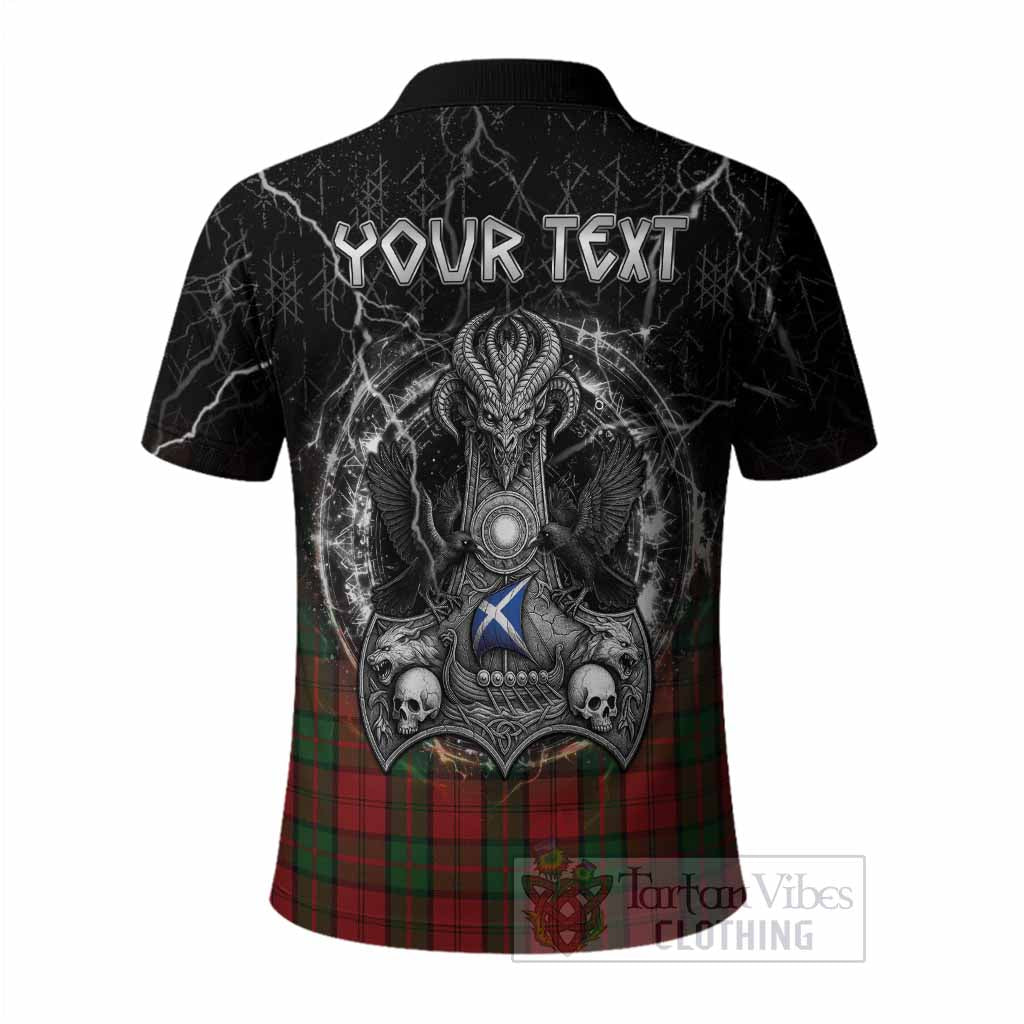 Dunbar Tartan Crest Polo Shirt Celtic Odin's Raven Legacy