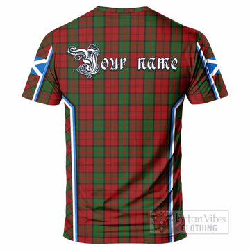 Dunbar Tartan Crest T-shirt Scotland Coat of Arm Flag Style - Tartan Vibes Clothing