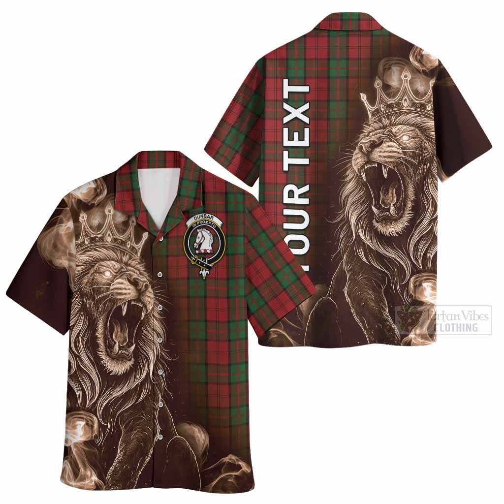 Dunbar Tartan Hawaiian Shirt Roaring Lion Heritage