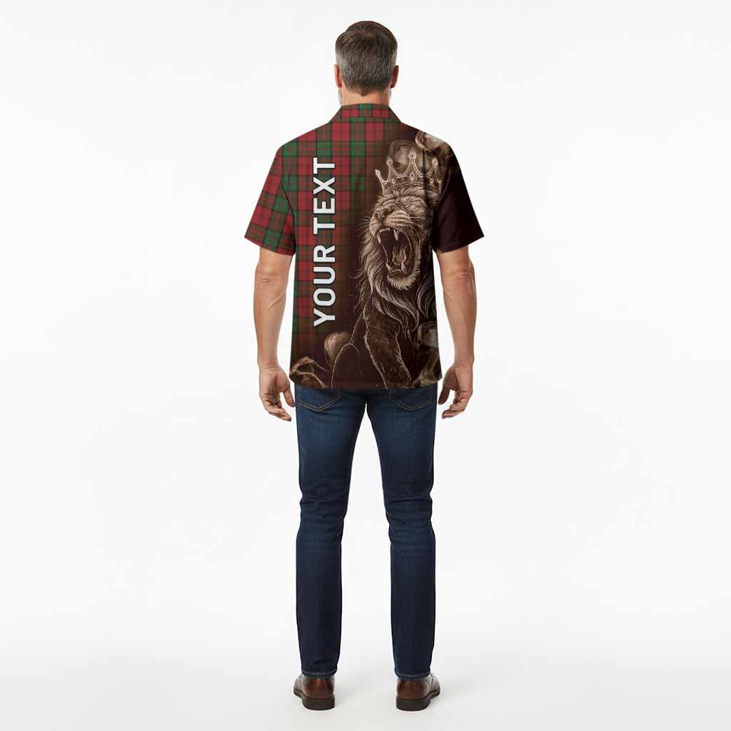 Dunbar Tartan Hawaiian Shirt Roaring Lion Heritage
