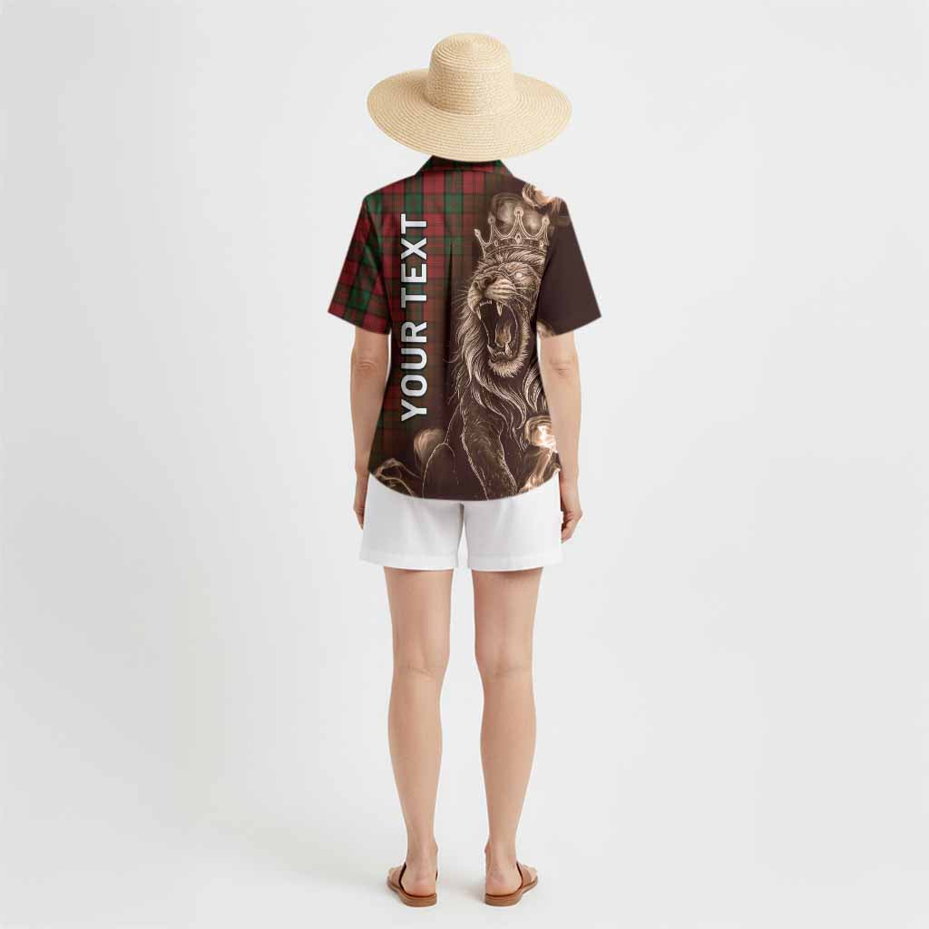 Dunbar Tartan Hawaiian Shirt Roaring Lion Heritage