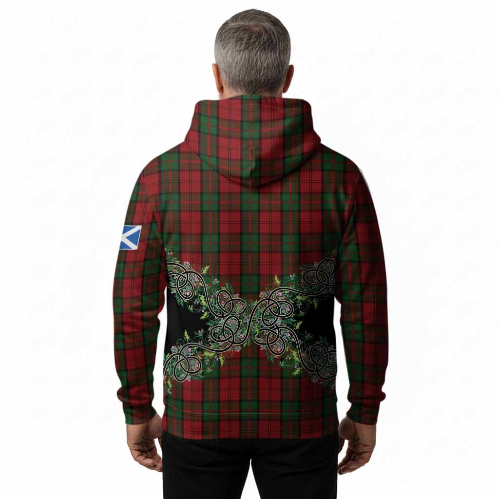 Dunbar Tartan Hoodie Thistle Scottish Spirit
