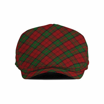 Dunbar Tartan Flat Cap, Jeff Cap Cross Style
