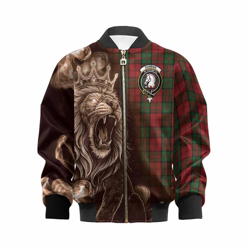 Dunbar Tartan Kid Bomber Jacket Roaring Lion Heritage