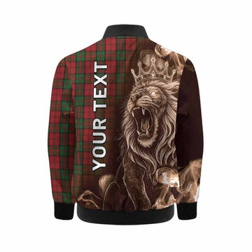 Dunbar Tartan Kid Bomber Jacket Roaring Lion Heritage