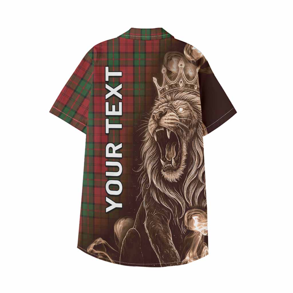 Dunbar Tartan Kid Hawaiian Shirt Roaring Lion Heritage