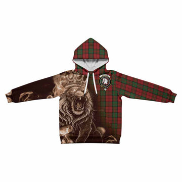 Dunbar Tartan Kid Hoodie Roaring Lion Heritage