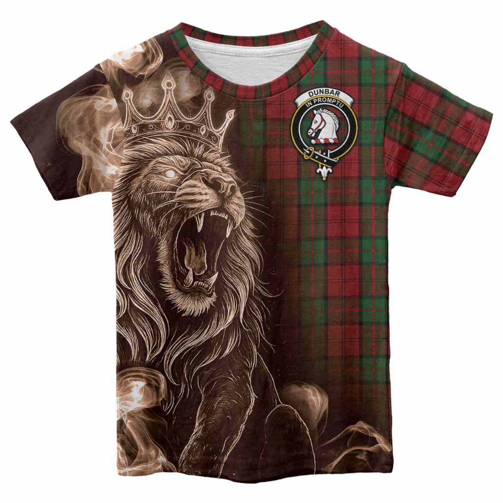 Dunbar Tartan Kid T-shirt Roaring Lion Heritage