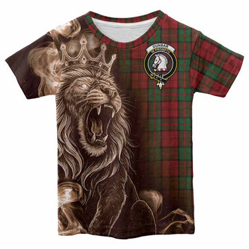 Dunbar Tartan Kid T-shirt Roaring Lion Heritage