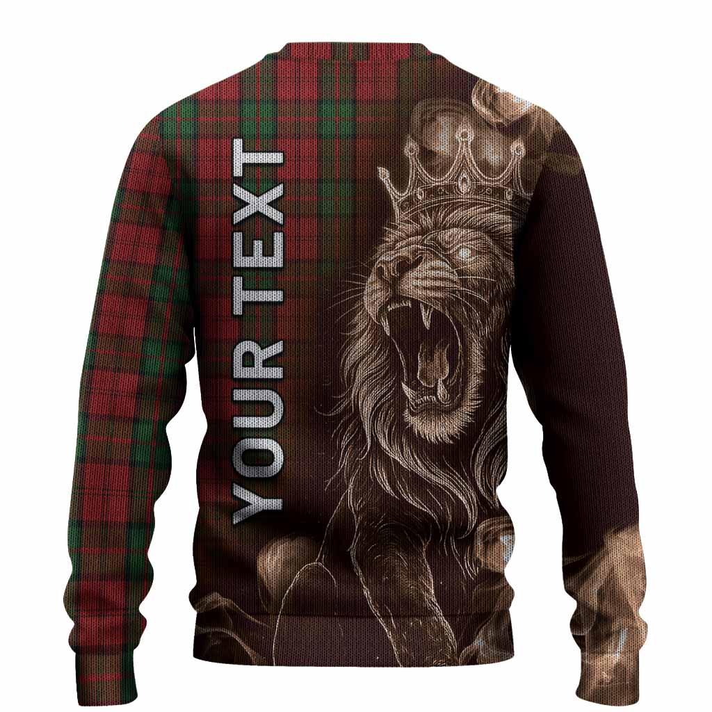 Dunbar Tartan Knitted Sweater Roaring Lion Heritage