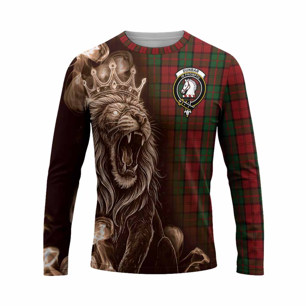Dunbar Tartan Long Sleeve T-Shirt Roaring Lion Heritage