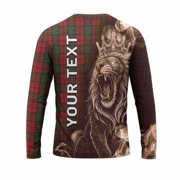 Dunbar Tartan Long Sleeve T-Shirt Roaring Lion Heritage