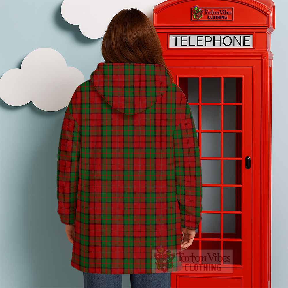 Dunbar Tartan Wearable Blanket with Family Crest - Tartan Vibes Clothing