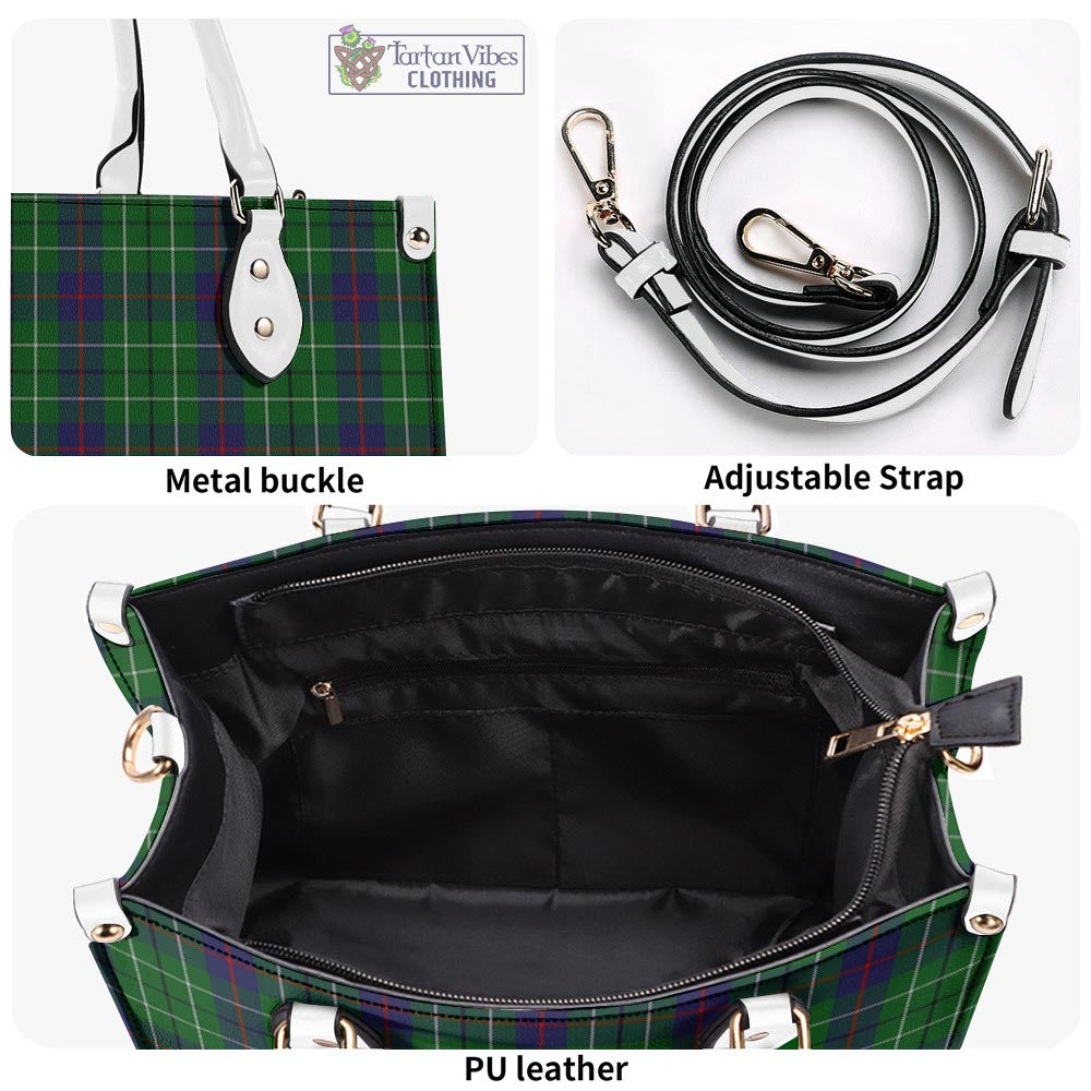 Tartan Vibes Clothing Duncan Tartan Luxury Leather Handbags