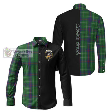 Duncan Tartan Long Sleeve Button Shirt with Family Crest and Half Of Me Style Men's Shirt S - Tartanvibesclothing Shop