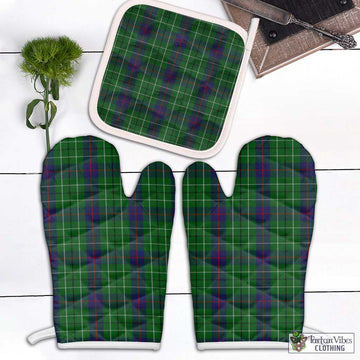 Duncan Tartan Combo Oven Mitt & Pot-Holder Combo 1 Oven Mitt & 1 Pot-Holder White - Tartan Vibes Clothing