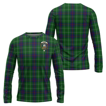 Duncan Tartan Long Sleeve T-Shirt with Family Crest