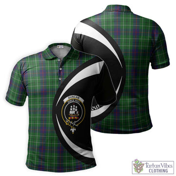 Duncan Tartan Men's Polo Shirt with Family Crest Circle Style Kid - Tartan Vibes Clothing