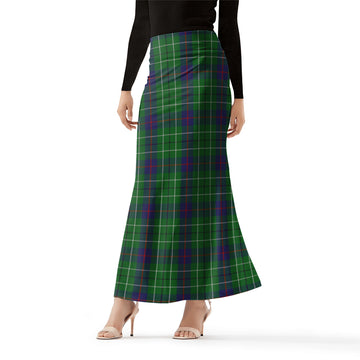 Duncan Tartan Womens Full Length Skirt