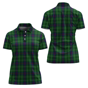 Duncan Tartan Polo Shirt For Women
