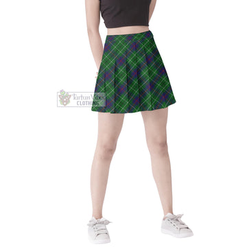 Duncan Tartan Women's Plated Mini Skirt