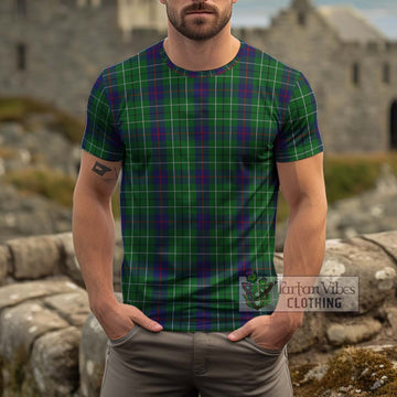 Duncan Tartan Cotton T-Shirt Men's Shirt - Tartanvibesclothing Shop