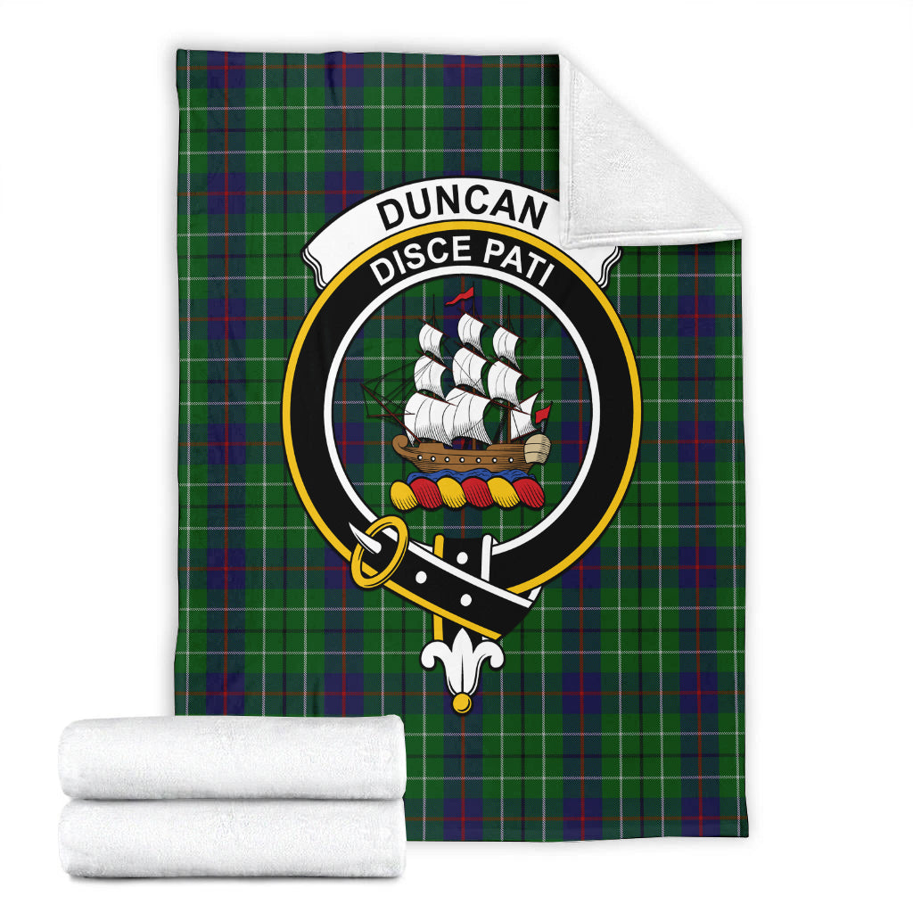 duncan-tartab-blanket-with-family-crest