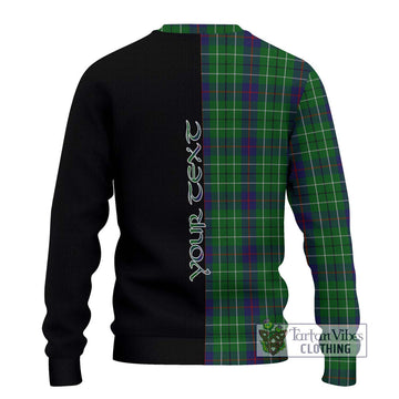 Duncan Tartan Ugly Sweater with Family Crest and Half Of Me Style