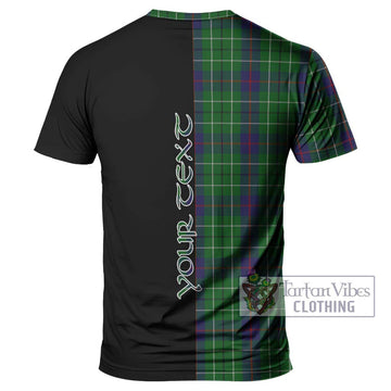 Duncan Tartan T-Shirt with Family Crest and Half Of Me Style - Tartanvibesclothing Shop